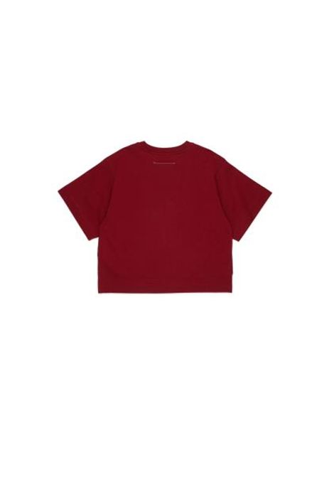 T-shirt con strass MM6 KIDS MAISON MARGIELA | M61134 MM04IM6403